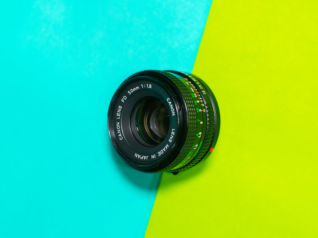 Canon new FD 50mm 1:1.8 Prime Lens
