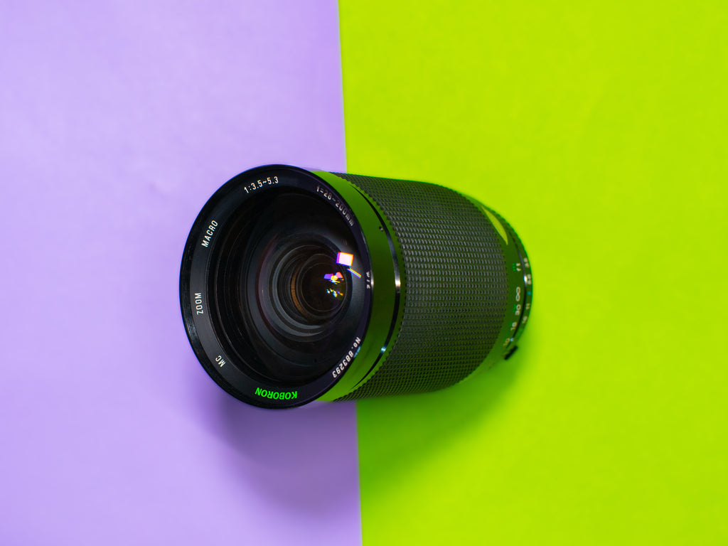 Koboron 28-200mm 1:3.5-5.3 Olympus OM Mount Zoom Lens