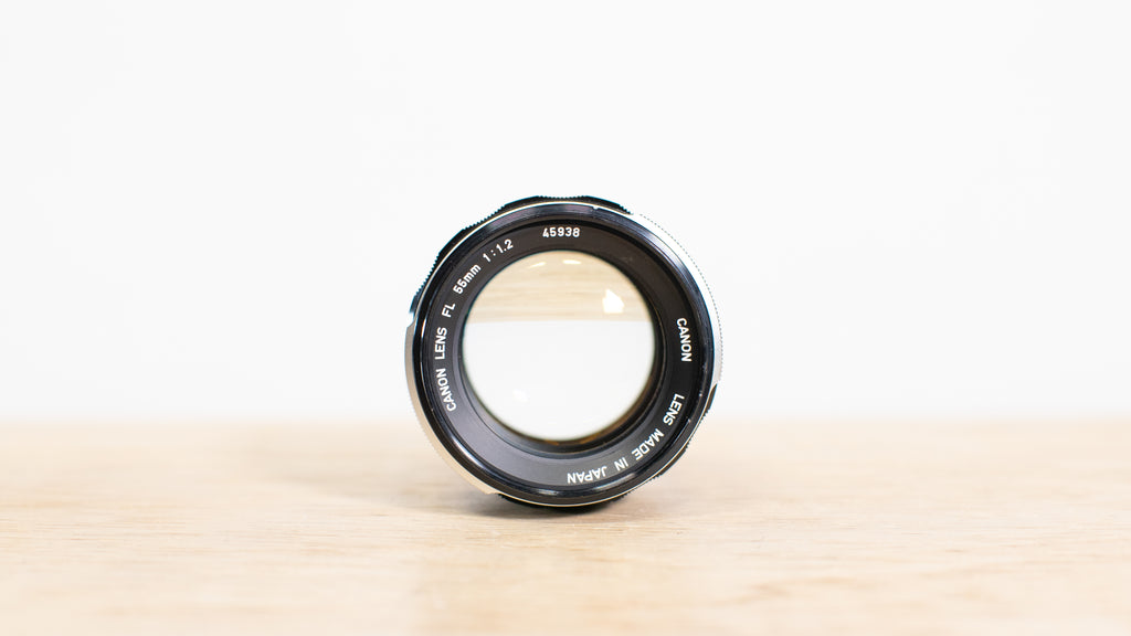 Canon FL 55mm 1:1.2 prime lens