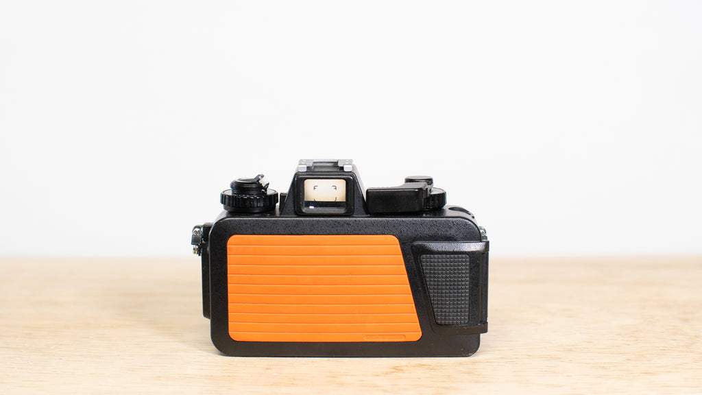 35mm camera with Nikkor 35mm 1:2.8 prime lens