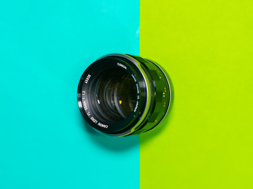 Canon FL 55mm 1:1.2 Prime Lens