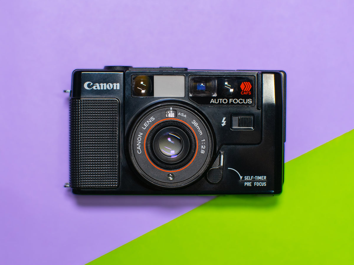 Canon AF35M Point and Shoot 35mm Film Camera Viejita Vintage