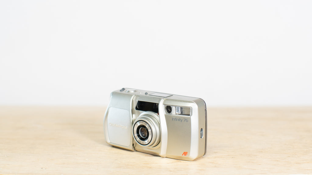 Olympus Infinity 76 Point and Shoot 35mm Film Camera ViejitaVintage