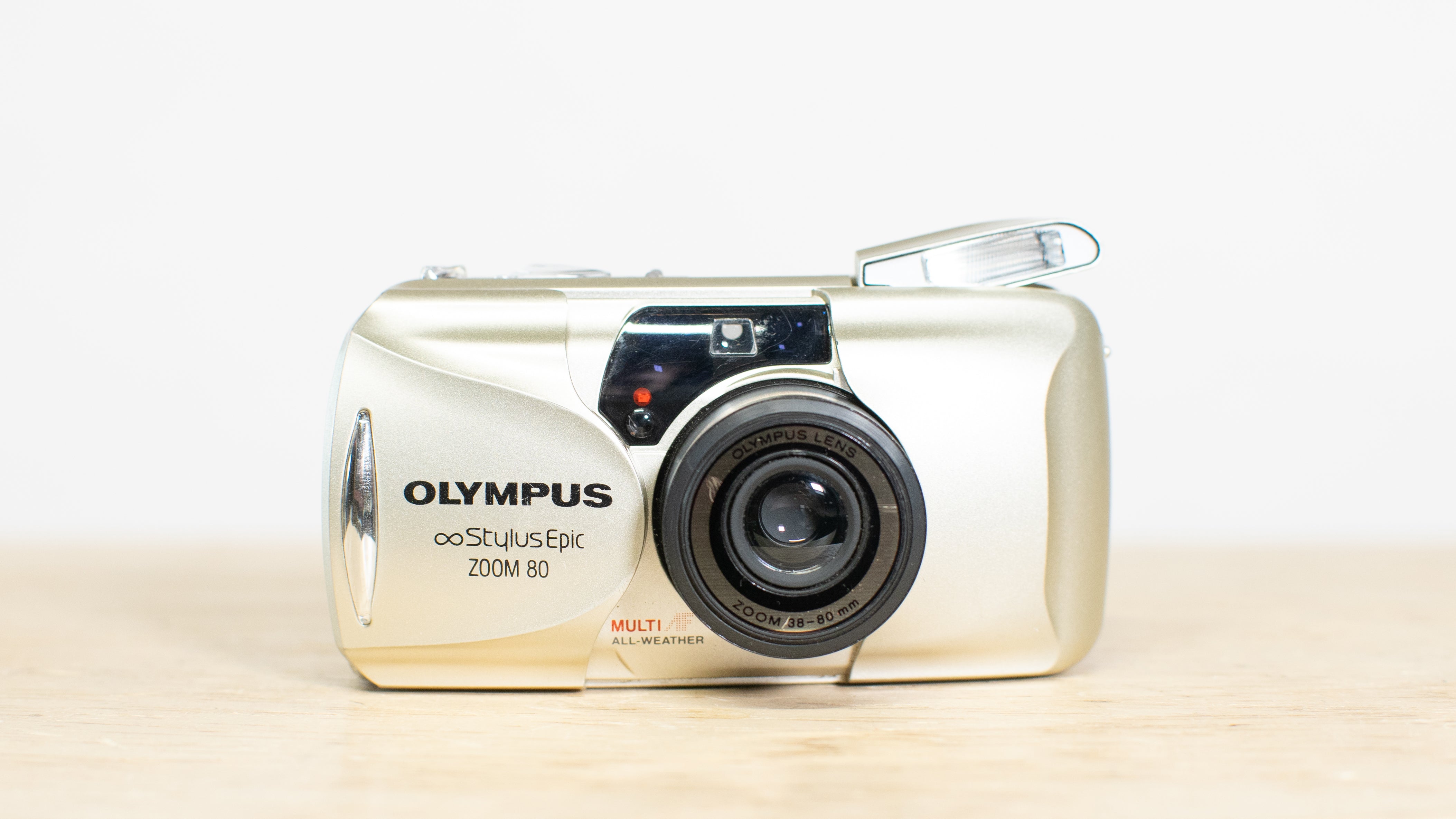 Olympus Infinity Stylus Epic Zoom 80 Point and Shoot 35mm Film