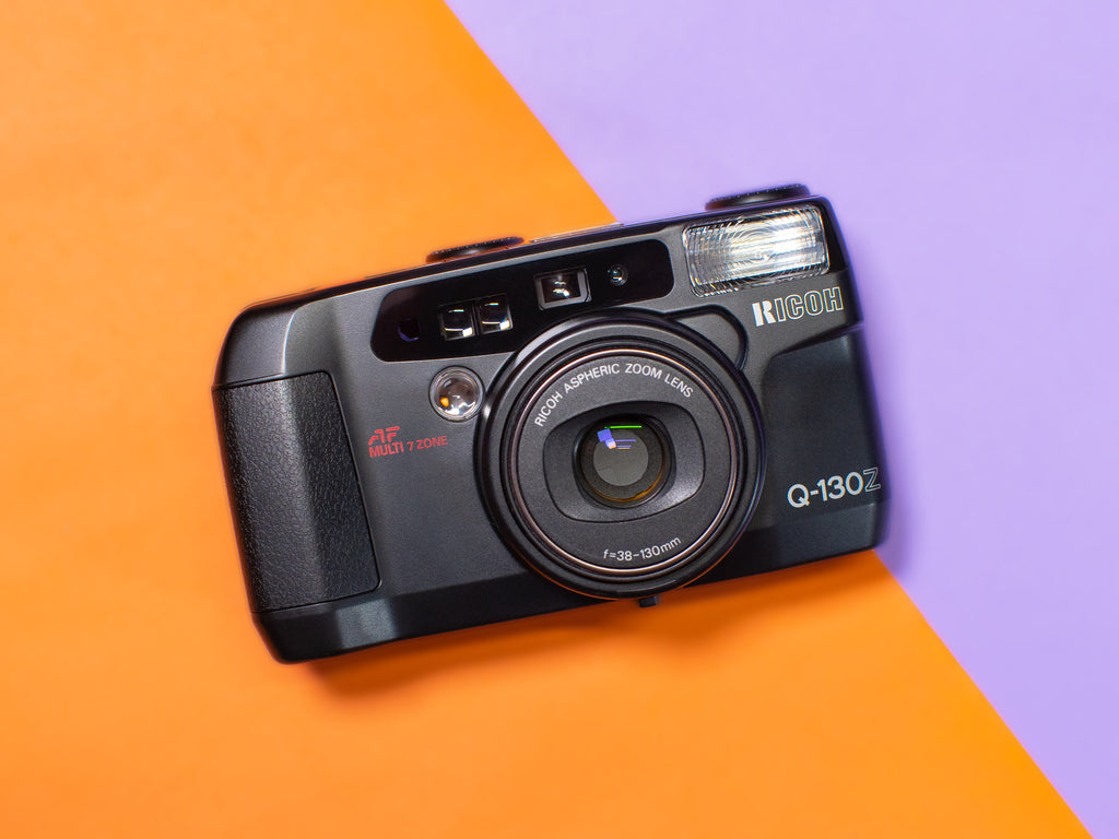 Ricoh Q-130Z Point and Shoot 35mm Film Camera