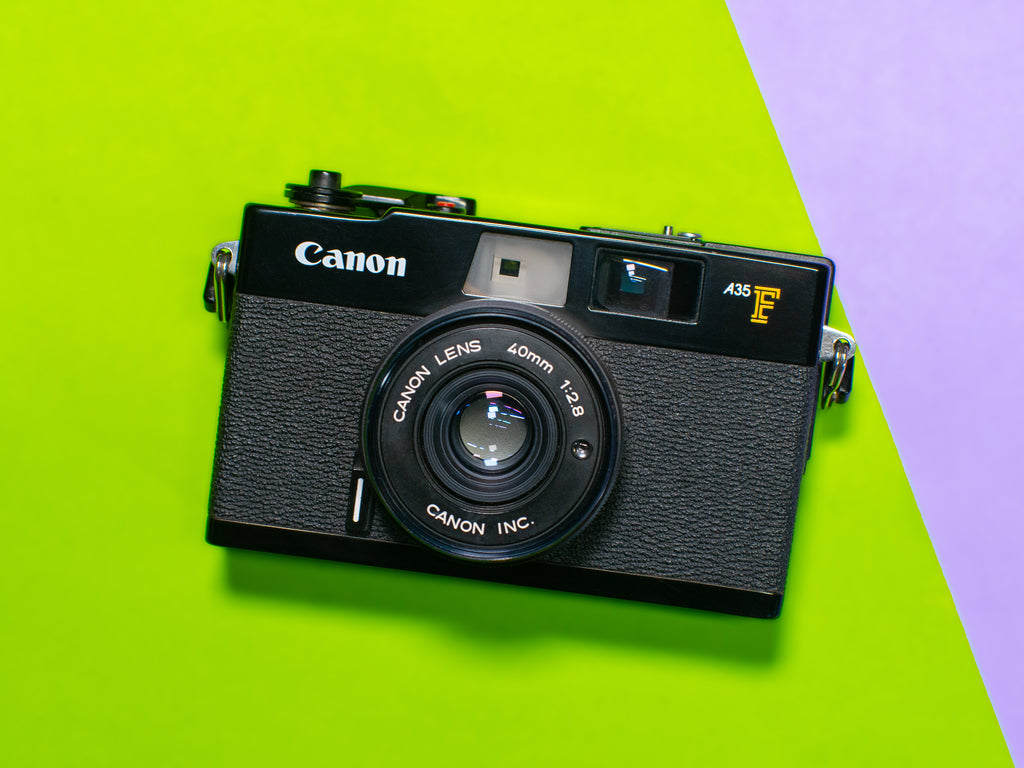 Canon A35F Rangefinder 35mm Film Camera