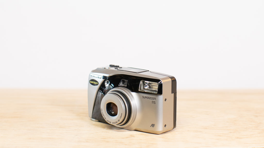 Olympus Superzoom 115 35mm Camera 