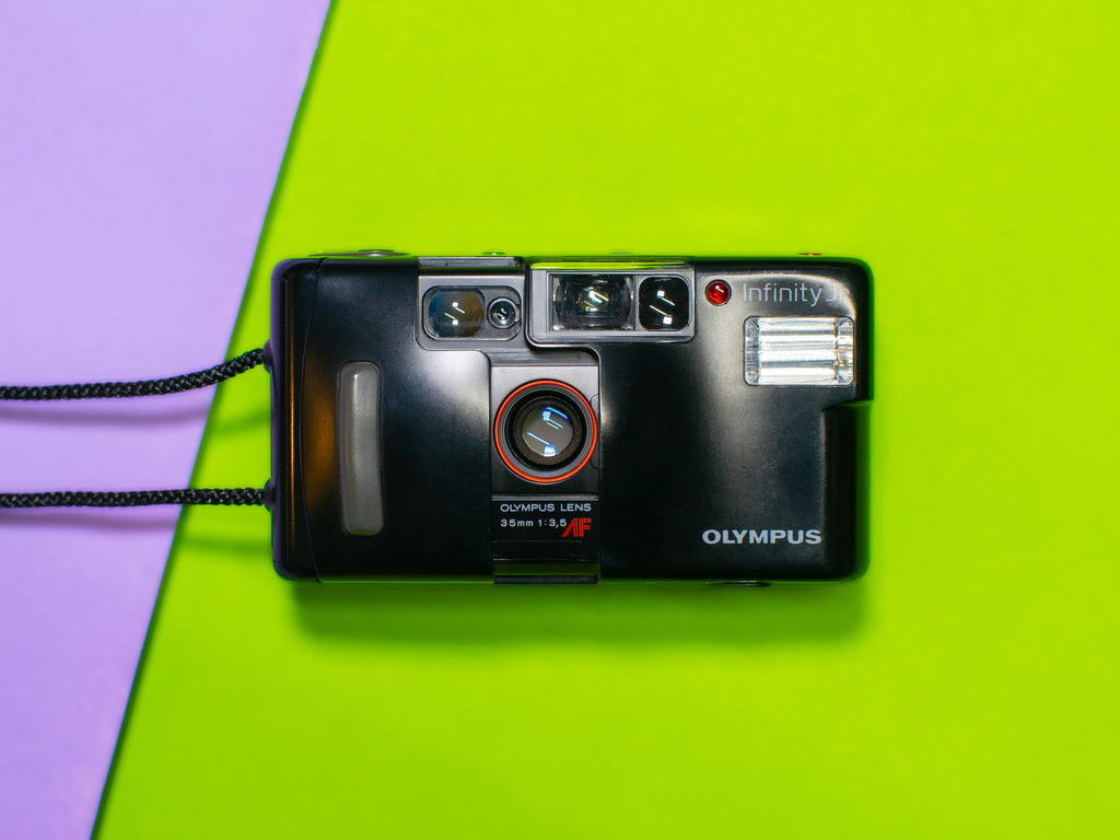 Olympus Infinity Jr Point and Shoot 35mm Film Camera