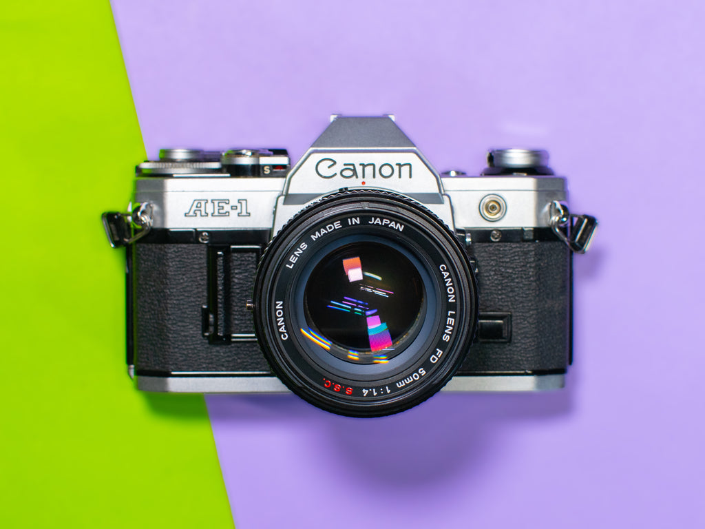 Canon AE-1 35mm film camera 