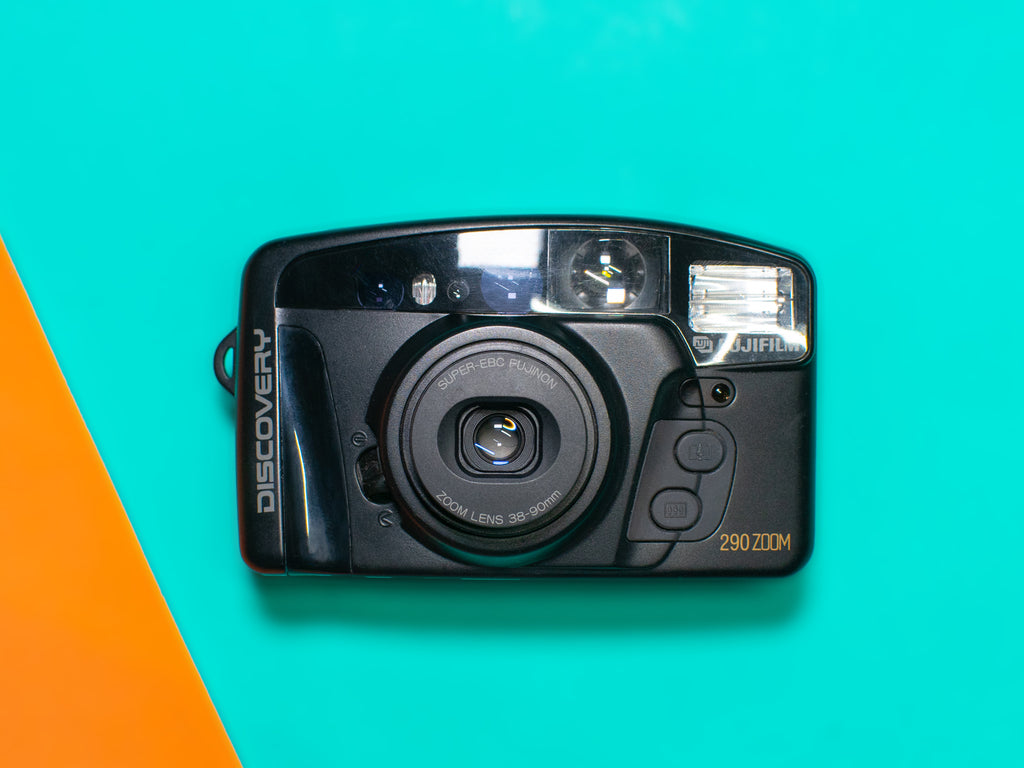 Fuji Discovery 290 Point and Shoot 35mm Film Camera