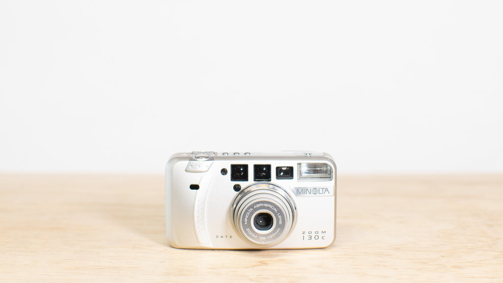 Minolta Zoom 130C Point and Shoot 35mm Film Camera ViejitaVintage