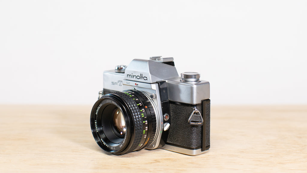 Minolta Rokkor-PF 50mm 1:1.7 prime lens