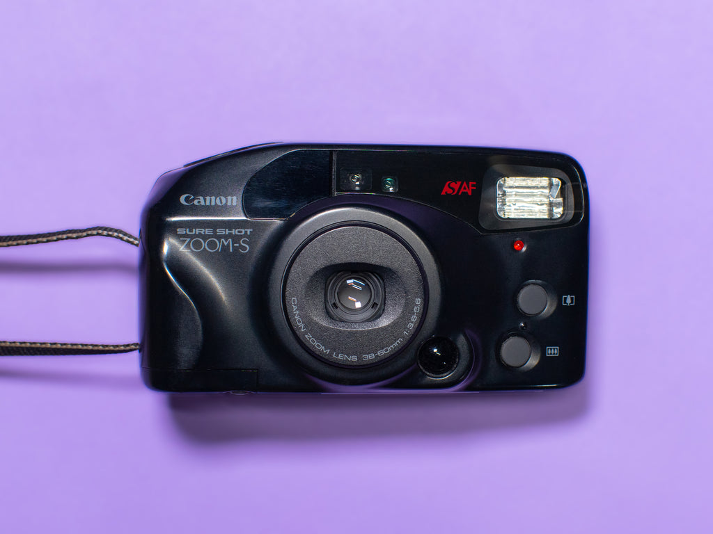 Canon Sure Shot Zoom-S Point and Shoot 35mm Film Camera
