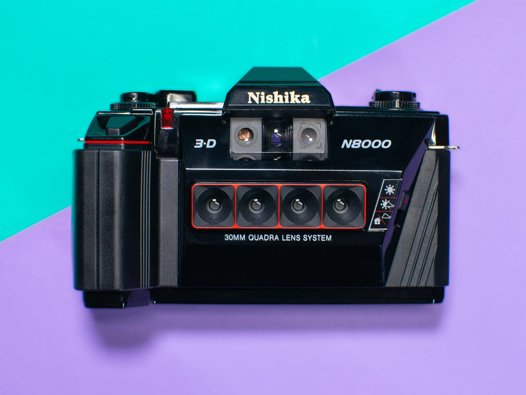 Nishika N8000 3D Point and Shoot 35mm Film Camera