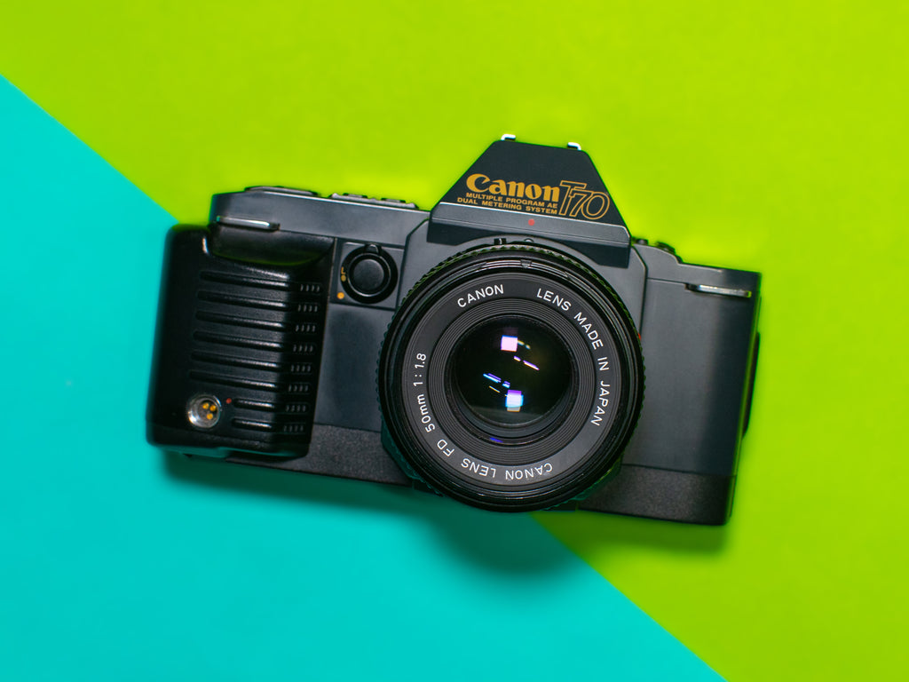 canon t70 film camera