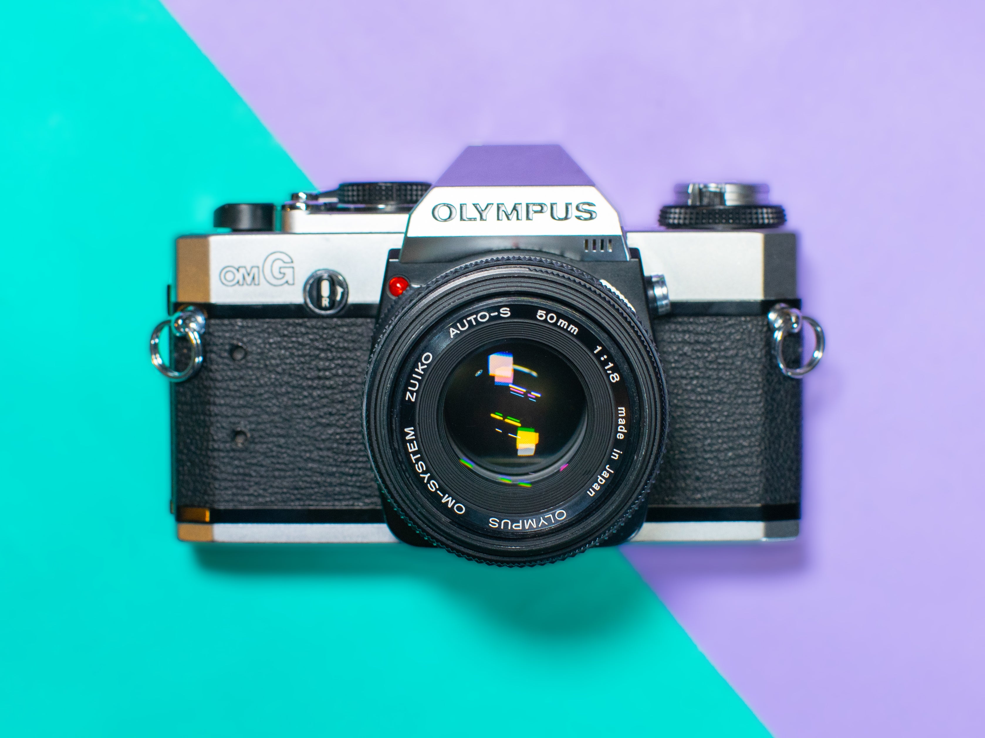 Olympus OMG 35mm Film Camera Viejita Vintage