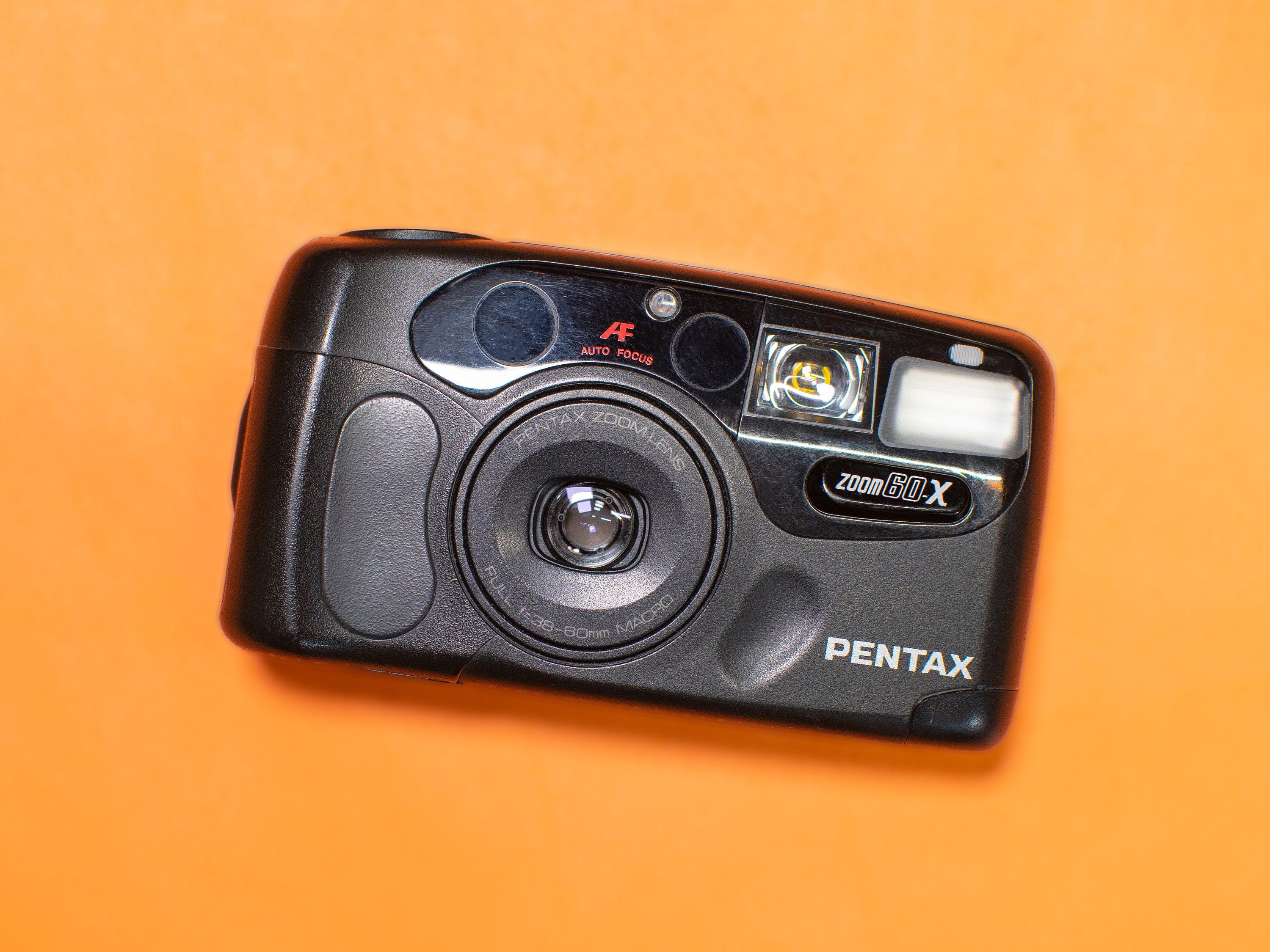 Pentax Zoom 60-X Point and Shoot 35mm Film Camera – Viejita Vintage